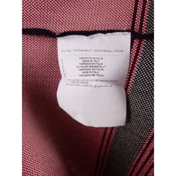 Etro Jacquard Knit Dress Size 44 US 6 Black Multi $925 - Picture 9 of 10